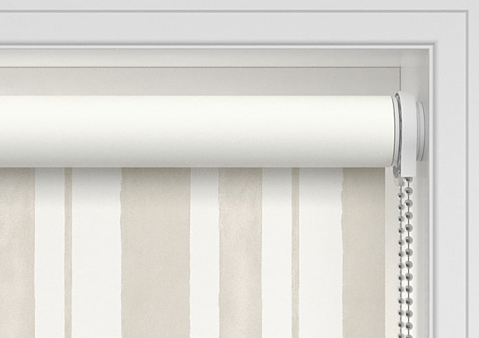 Shabby Chic by Rachel Ashwell Watercolour Stripe (Blackout), Natural - Twist&Fit Roller Blind - Image 10